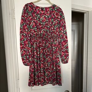 Floral Pink Dress